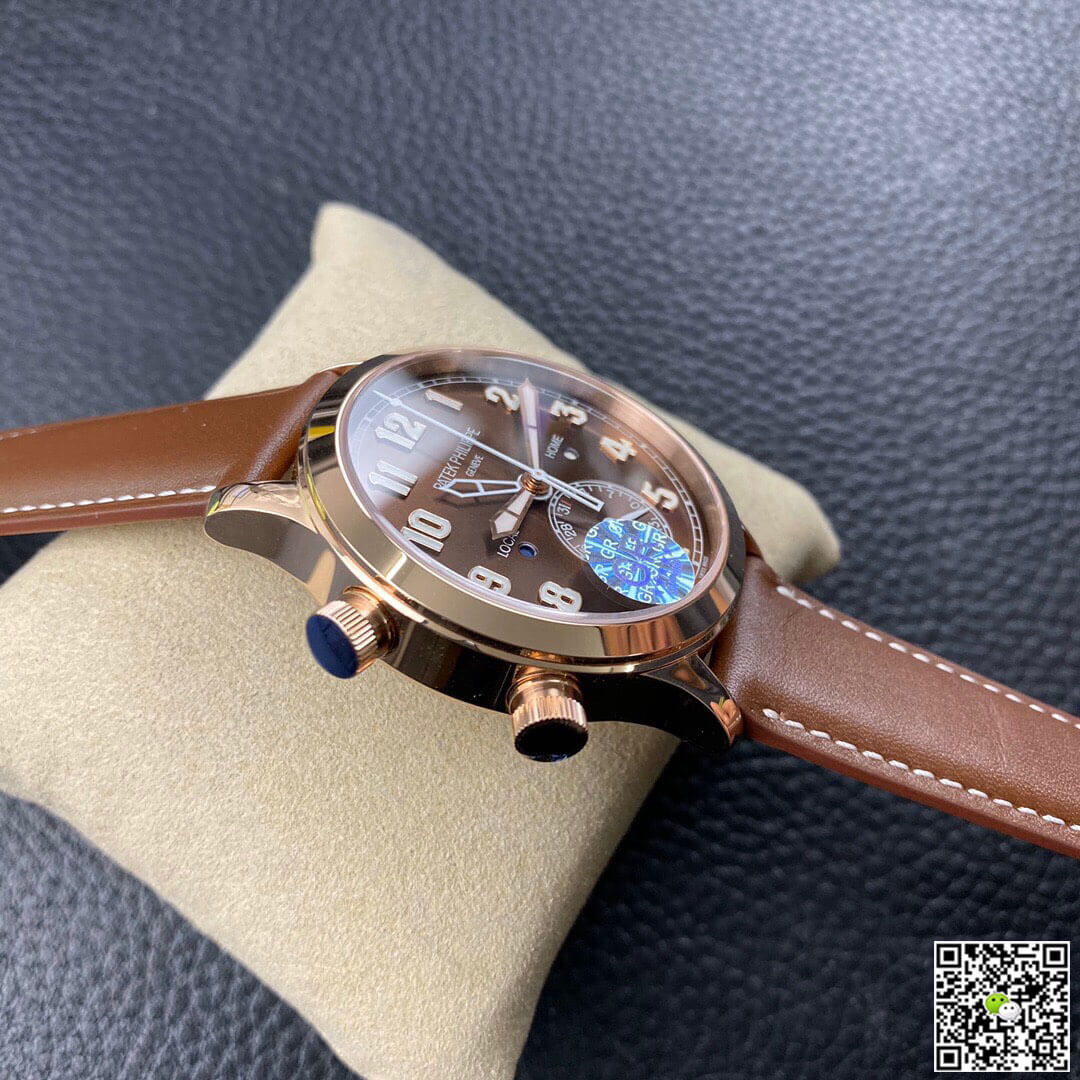 Replica Pat*k Phi1i*pe Calatrava 5524R-001 1:1 Best Edition GR Factory Brown Dial