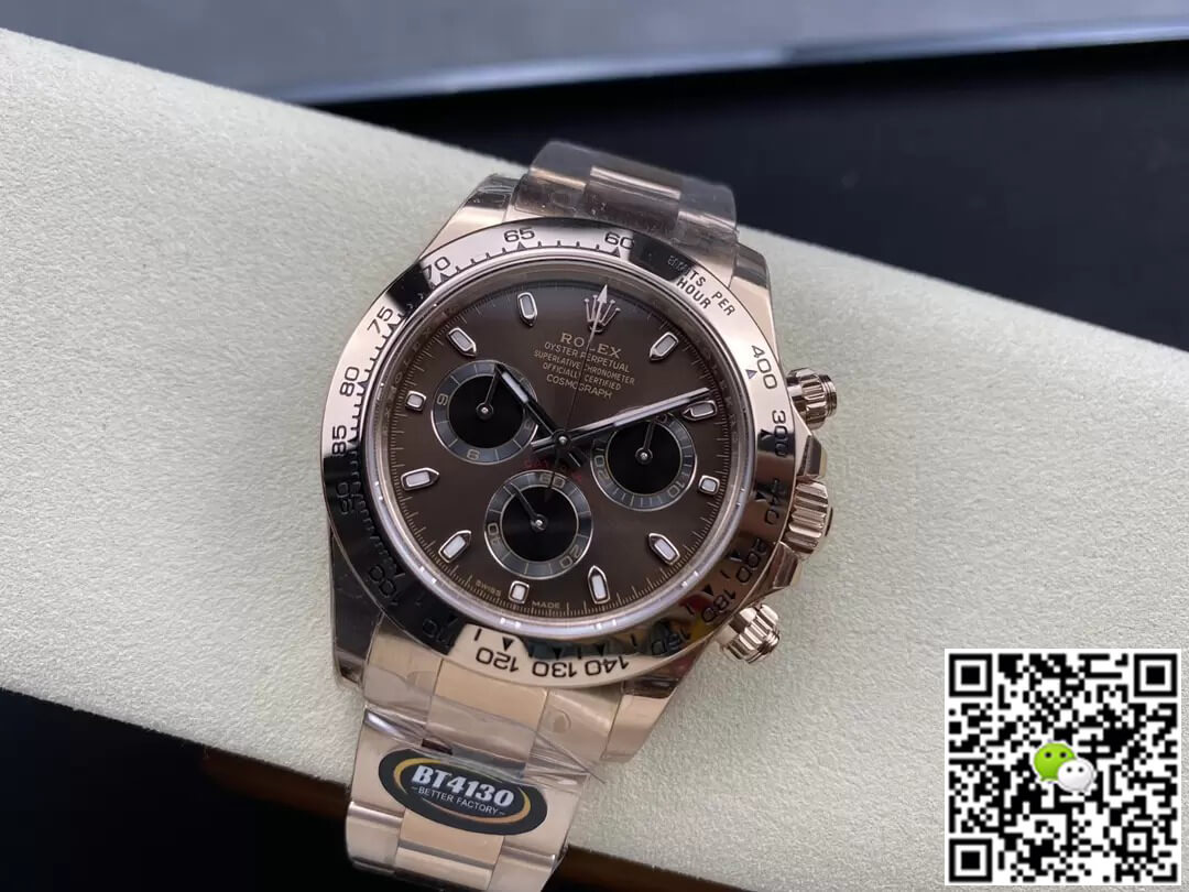 Replica R01ex Daytona M116505-0013 1:1 Best Edition BT Factory Chocolate Dial