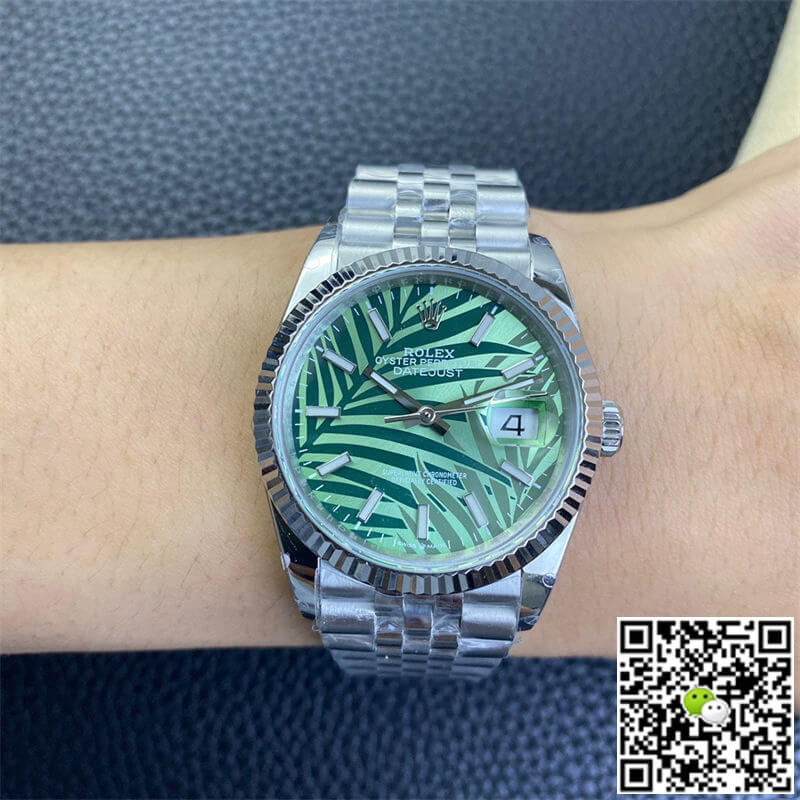 Replica R01ex Datejust M126234-0047 36MM 1:1 Best Edition VS Factory Green Dial