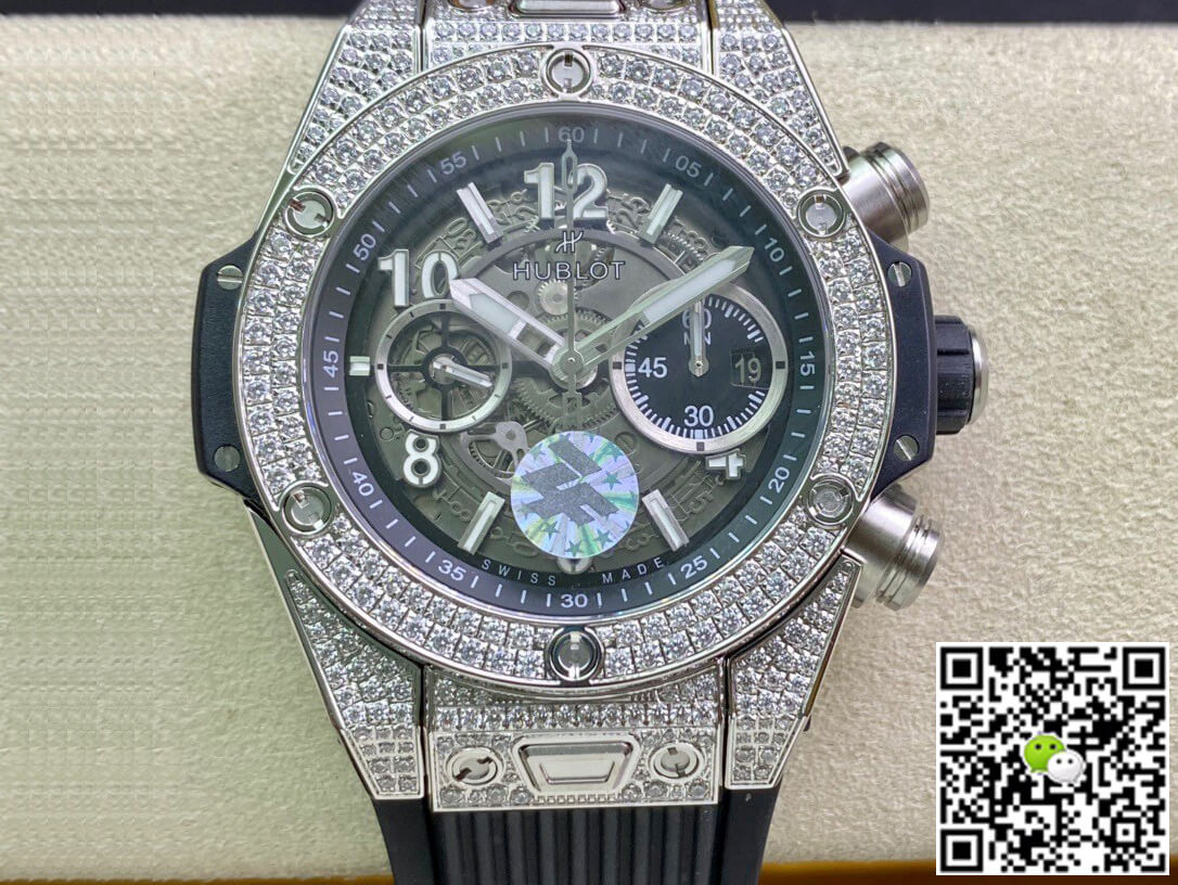 Replica Hublot BIG BANG 421.NX.1170.RX.1704 1:1 Best Edition ZF Factory Skeleton Dial