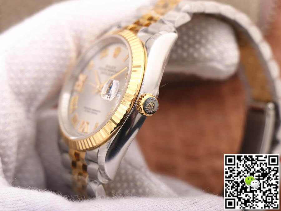 Replica R01ex Datejust M126233-0031 1:1 Best Edition EW Factory Silver Dial