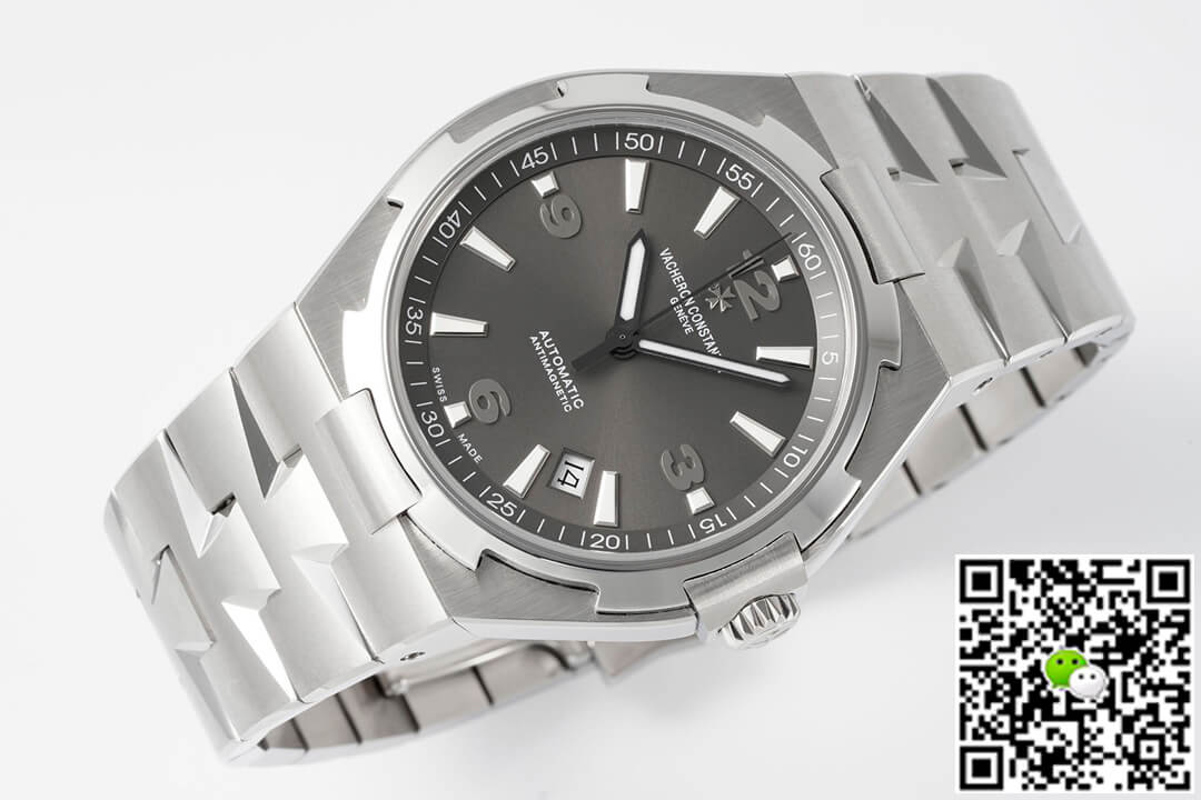 Replica Vacheron C0nstan1n Overseas 47040 1:1 Best Edition PPF Factory Stainless Steel Gray Dial