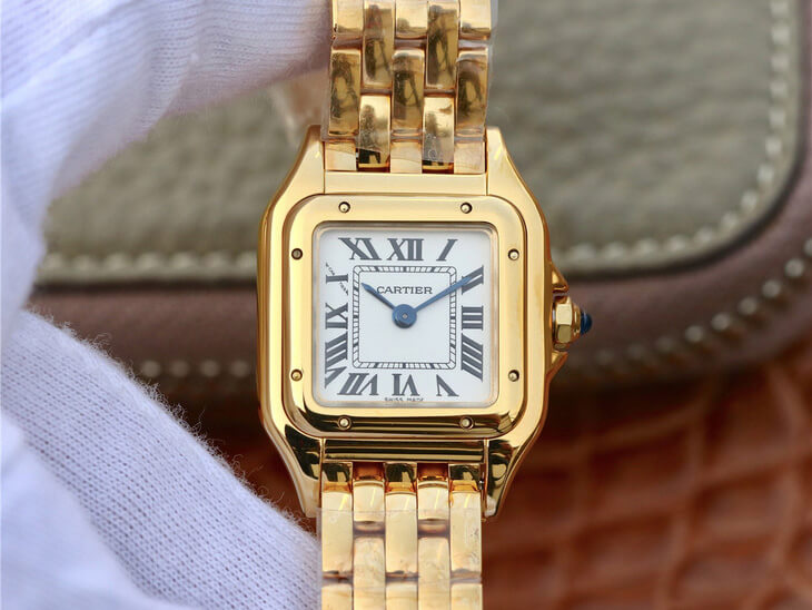 Replica Panthere De Ca*t1er WGPN0008 1:1 Best Edition 8848 Factory Yellow Gold