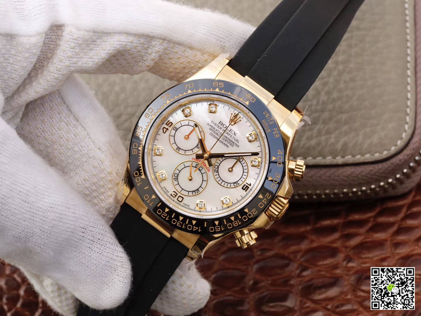 Replica R01ex Daytona Cosmograph M116518ln-0037 1:1 Best Edition JH Factory V6 Yellow Gold Case