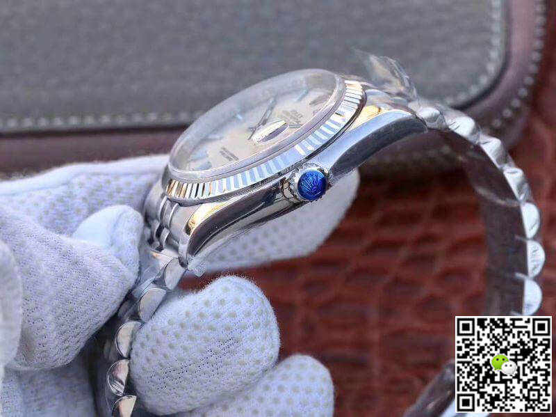 R01ex Dupe Datejust II 36 126334 1:1 Best Edition Swiss ETA3135 Rhodium Dial