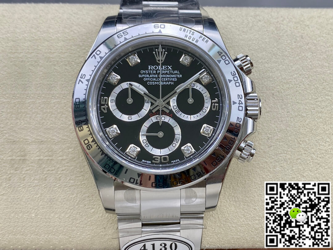 Replica R01ex Cosmograph Daytona M116509-0055 1:1 Best Edition Clean Factory D1am0nd Dial