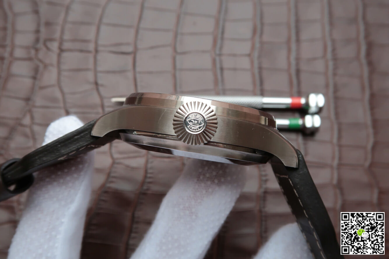 Replica IWC Pilot IW500422 1:1 Best Edition ZF Factory Brown Dial Leather Strap