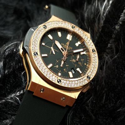 Replica Hublot Big Bang 301.PX.1180.RX.1104 1:1 Best Edition V6 Factory Rose Gold D1am0nd Swiss HUB4100
