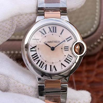 Replica Ballon Bleu De Ca*t1er Ladies 33MM W69201 V6 Factory 1:1 Best Edition Swiss ETA076