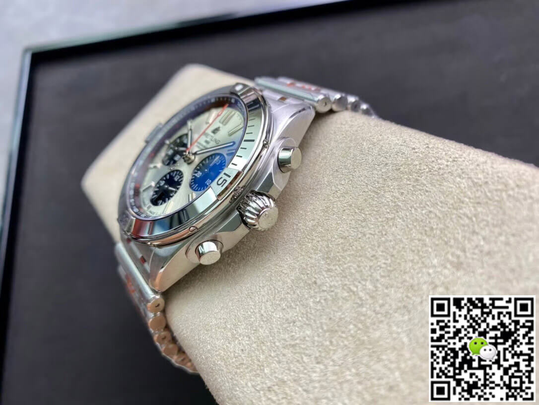 Replica Breitling Chronomat AB0134101G1A1 1:1 Best Edition GF Factory White Dial