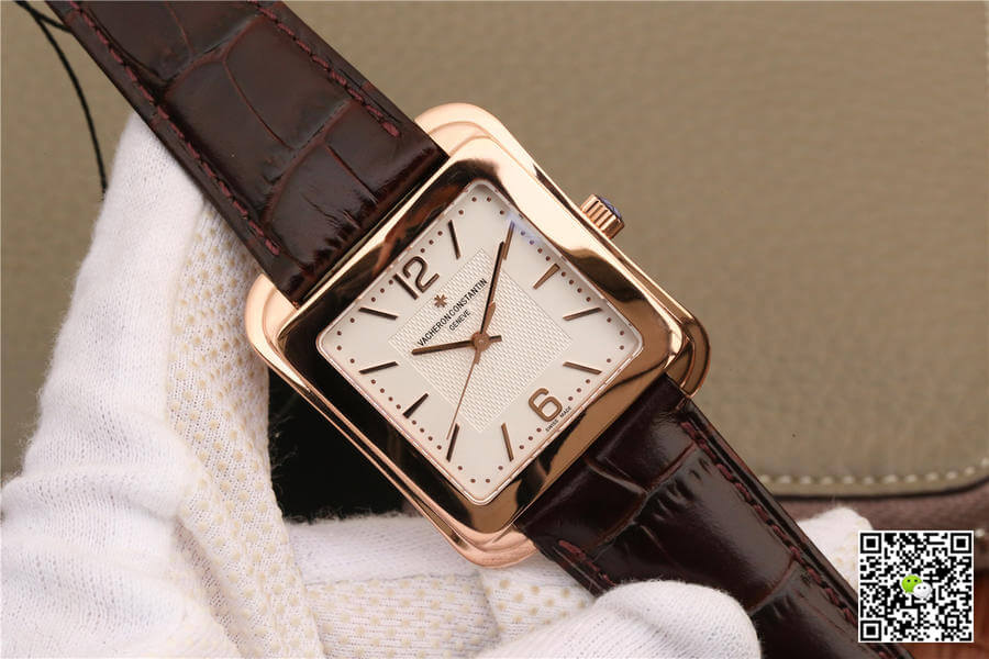 Vacheron C0nstan1n Replica Historiques 86300/000R-9826 1:1 Best Edition GS Factory Rose Gold