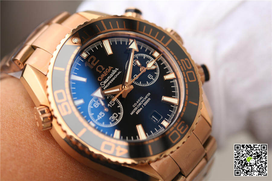 Replica 0me*ga Seamaster Ocean Universe Timing 232.63.46 1:1 Best Edition OM Factory Rose Gold