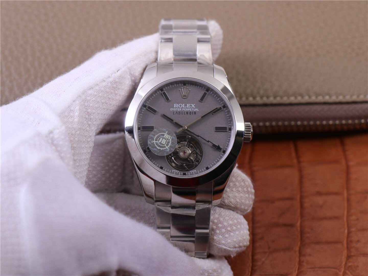 Replica R01ex Milgauss 116400 LNT01HS-001 Tourbillon 1:1 Best Edition JB Factory Stainless Steel Case Swiss ETA3131