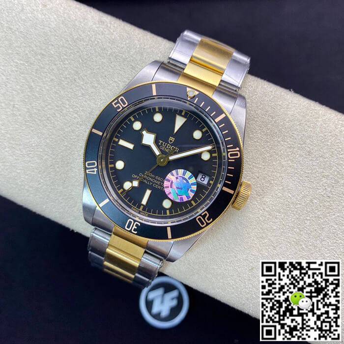 TUDOR Replica Heritage Black Bay M79733N-0002 ZF Factory 1:1 Best Edition Swiss ETA2824-2 Two Tone Stainless Steel Bracelet