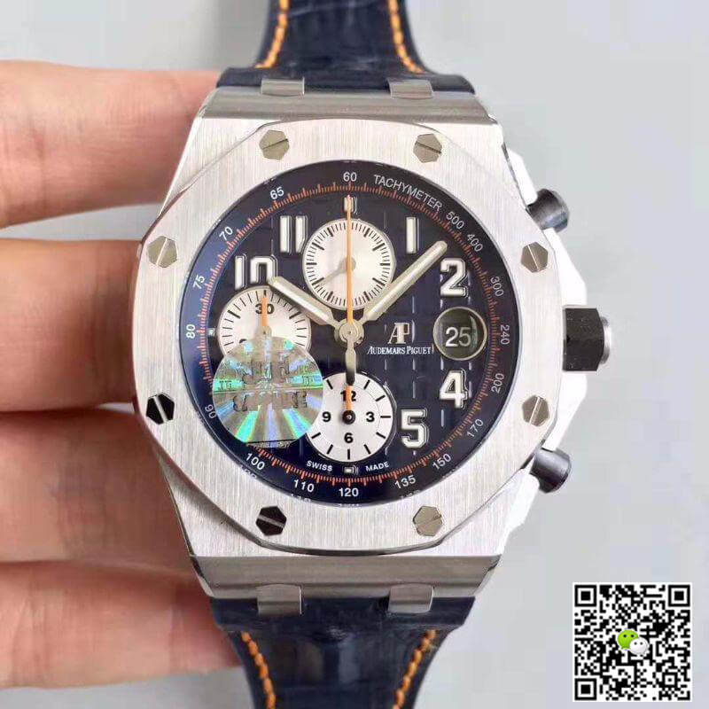 Replica Audemars P1g*et Royal Oak Offshore 26470ST.OO.A027CA.01 JF Factory 1:1 Best Edition Swiss ETA3126 Blue Dial