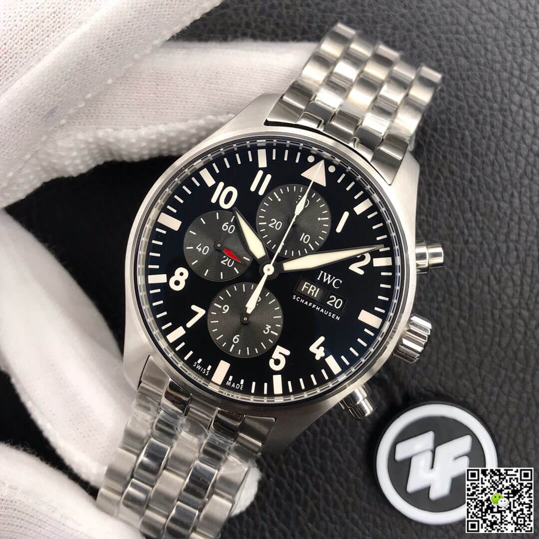Replica IWC Pilot IW377710 1:1 Best Edition ZF Factory Black Dial