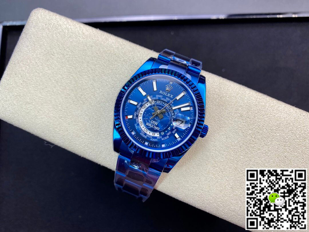 Replica R01ex Sky Dweller 40MM 1:1 Best Edition WWF Factory DIW Blue Dial