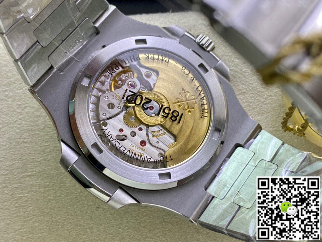 Replica Pat*k Phi1i*pe Nautilus 5711/1A-018 170th Anniversary 1:1 Best Edition PPF Factory T*f*ny Blue Dial