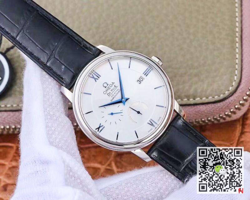 Replica 0me*ga De Ville Series 424.53.40.21.04.001 ZF factory 1:1 Best Edition white dial Swiss Cal.2627