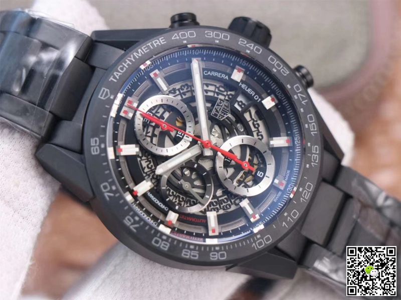 Replica Tag Heuer Carrera CAR2090.BH0729 1:1 Best Edition XF Factory Black Ceramic Customized Movement