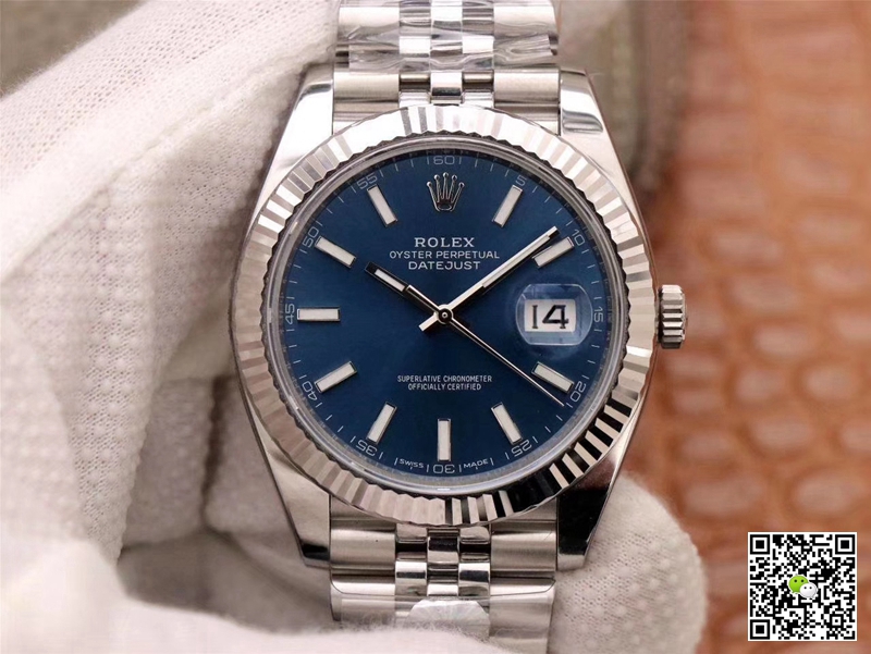 Replica R01ex Datejust 126334 1:1 Best Edition Blue Dial