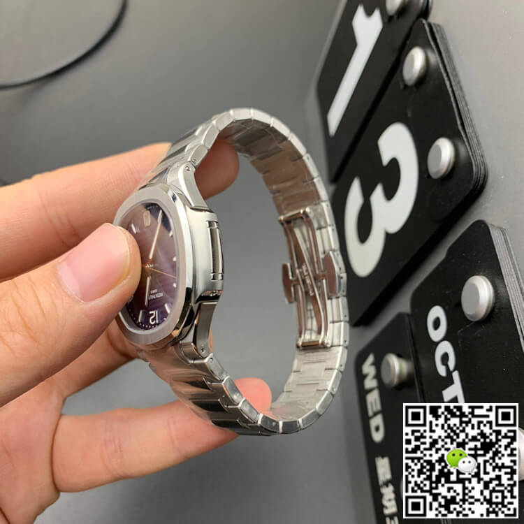 Replica Pat*k Phi1i*pe Nautilus 7118/1A-001 1:1 Best Edition 3K Factory Blue Dial