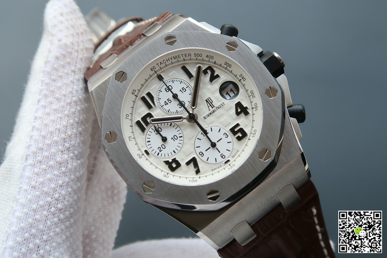 Replica Audemars P1g*et Royal Oak Offshore 26170ST.OO.D091CR.01 1:1 Best Edition JF Factory White Dial