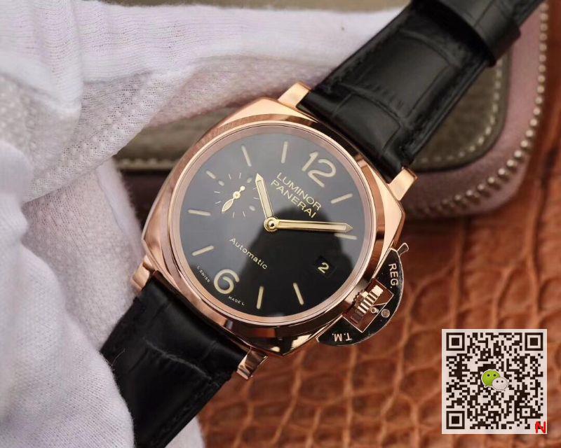 Pa*e*a1 Replica Luminor Due PAM01029 1:1 Best Edition VS Factory Black Dial Swiss OP.XXXIV