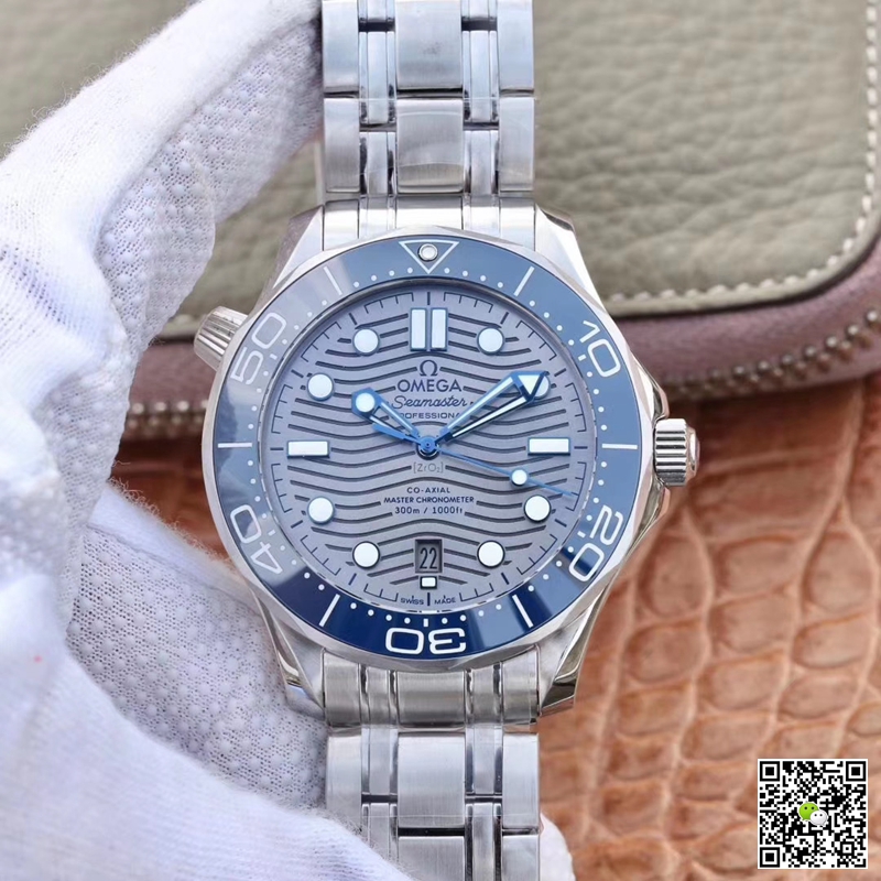 Replica 0me*ga Seamaster 210.30.42.20.06.001 1:1 Best Edition VS Factory Gray Dial Swiss ETA8800