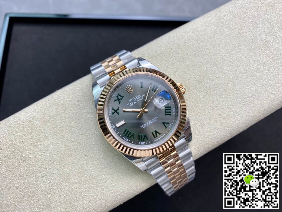 Replica R01ex Datejust M126331-0016 1:1 Best Edition EW Factory Green Dial
