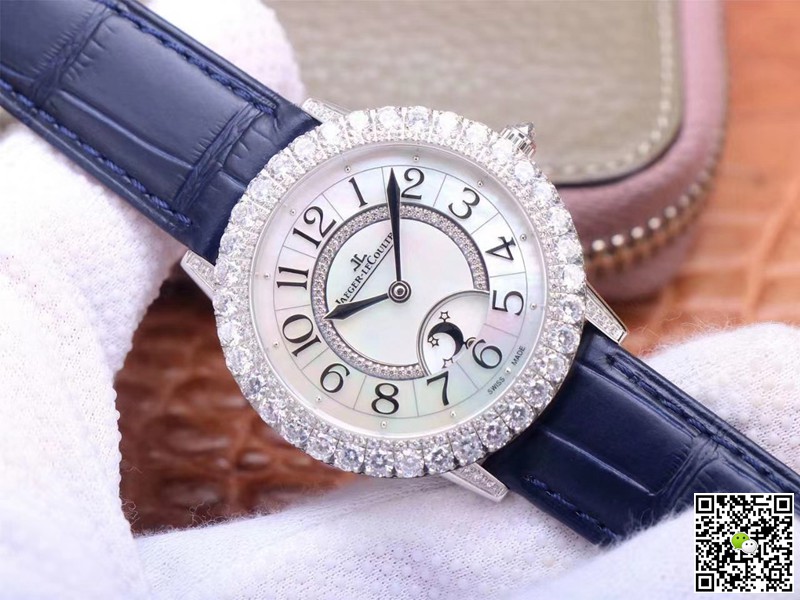 Replica Jaeger LeCoultre Rendez Vous Q3523570 1:1 Best Edition ZF Factory Silver D1am0nd Swiss ETA925B/1