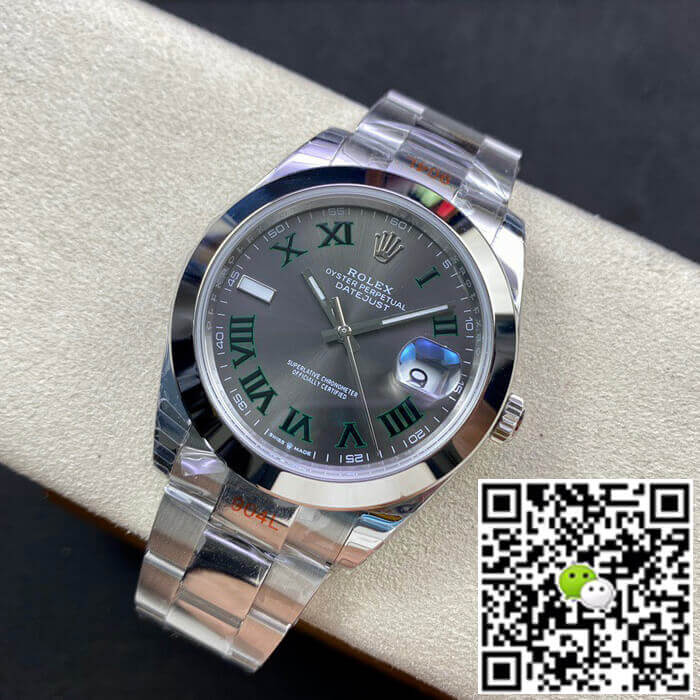 Replica R01ex Datejust M126300-0013 41MM 1:1 Best Edition EW Factory Dark Grey Dial