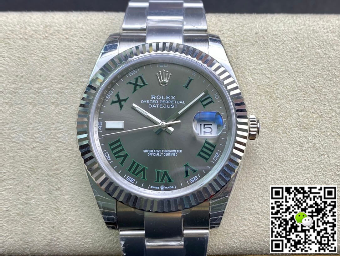 Replica R01ex Datejust M126334-0021 41MM 1:1 Best Edition EW Factory Grey Dial