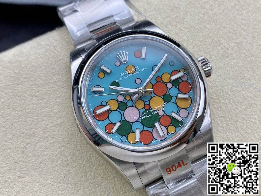 Replica R01ex Oyster Perpetual M277200-0010 31MM 1:1 Best Edition EW Factory Turquoise Blue Dial