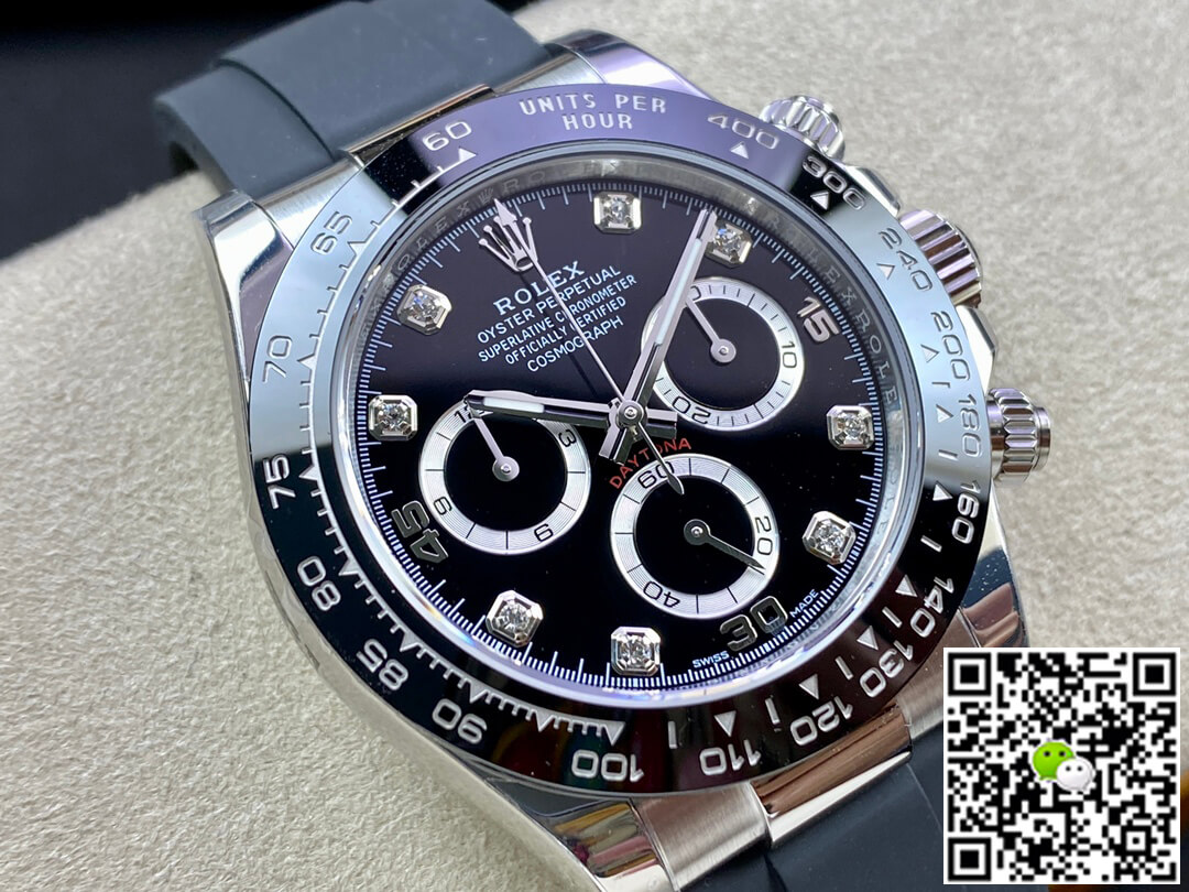 Replica R01ex Daytona M116519LN-0025 1:1 Best Edition BT Factory Black Dial