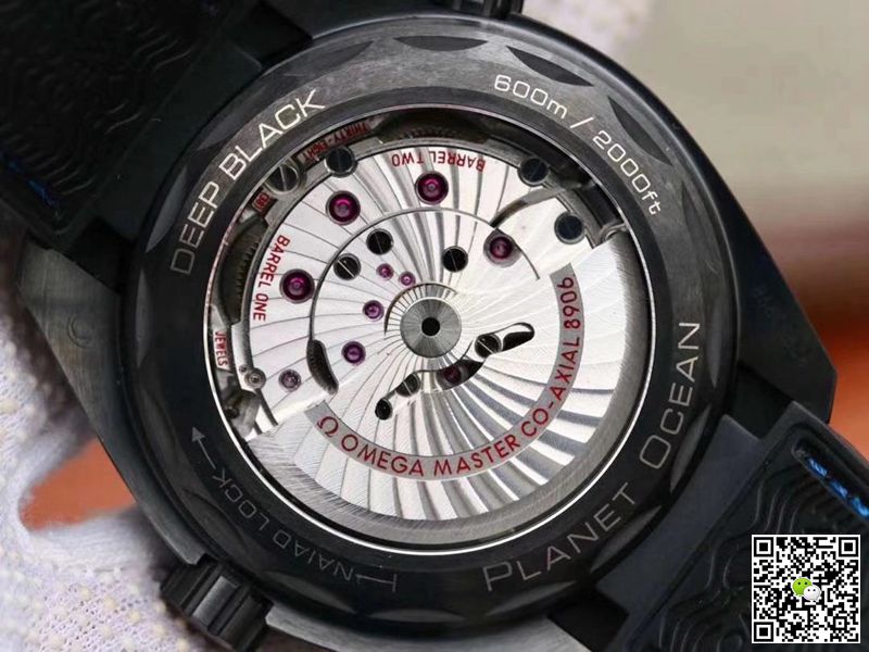 Replica 0me*ga Seamaster 215.92.46.22.01.002 1:1 Best Edition VS Factory Black Ceramic Swiss ETA8906