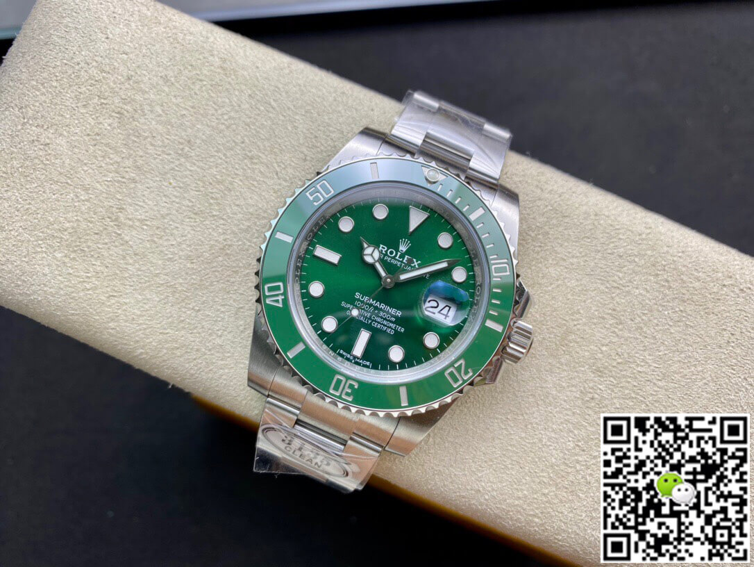 R01ex Submariner Replica 116610LV-97200 1:1 Best Edition Clean Factory V4 Green Dial