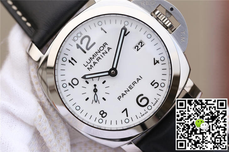 Pa*e*a1 Replica Luminor 1950 PAM00499 1:1 Best Edition VS Factory White Dial