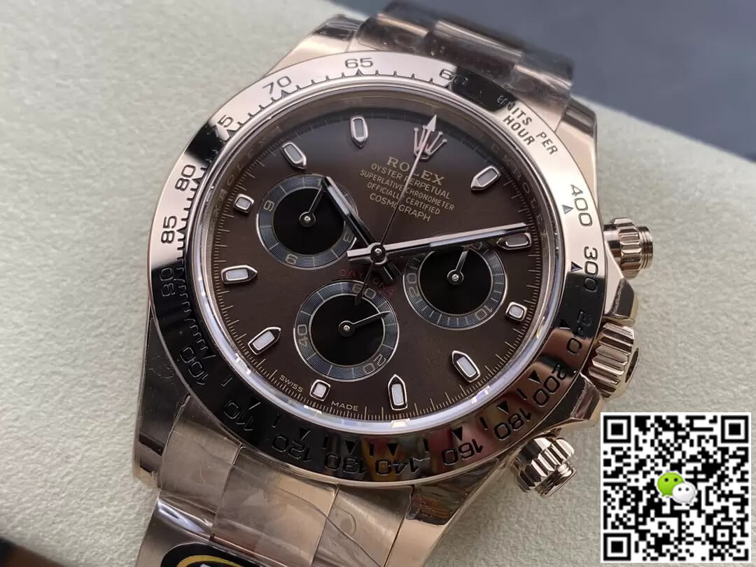 Replica R01ex Daytona M116505-0013 1:1 Best Edition BT Factory Chocolate Dial