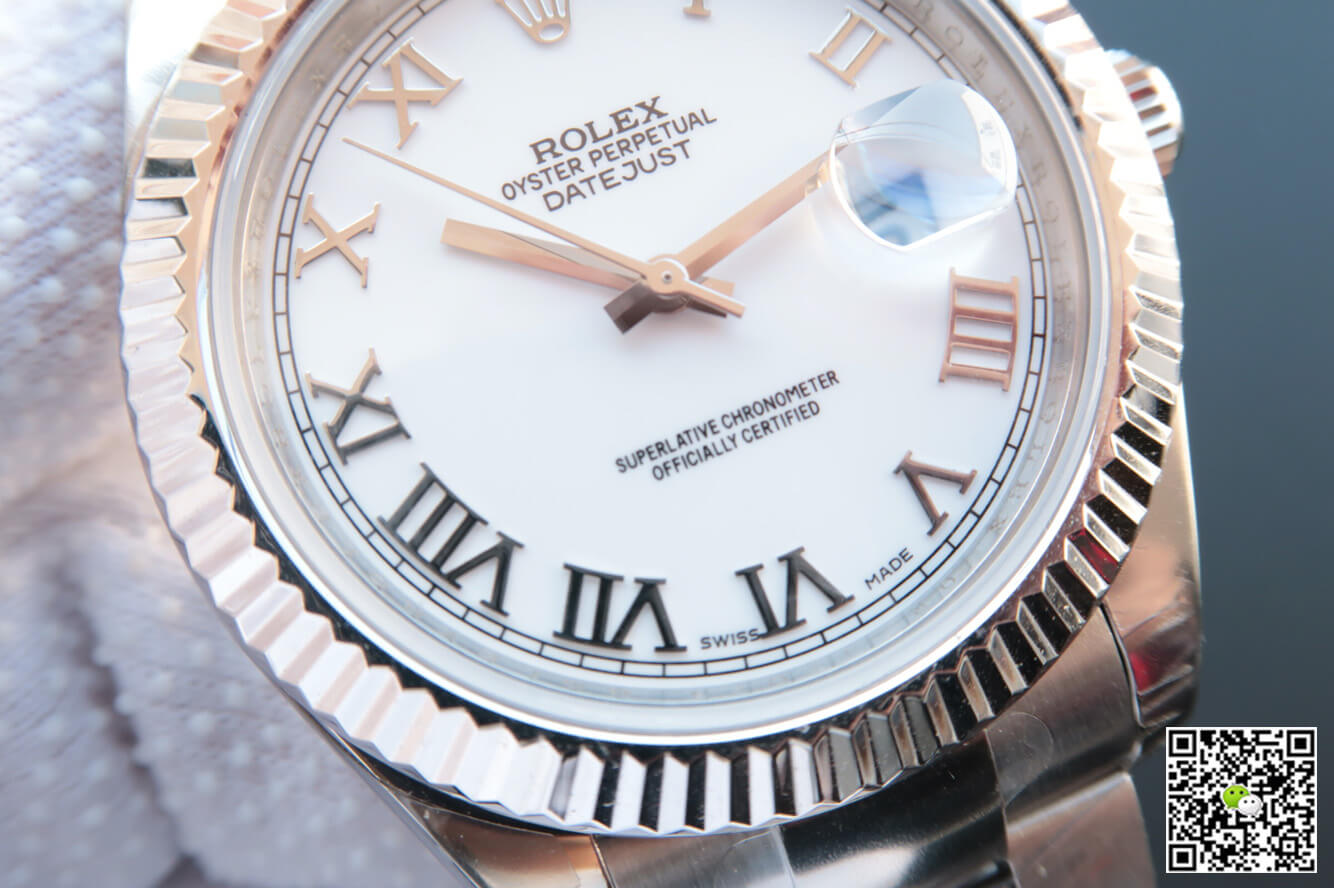 Replica R01ex Datejust M126334-0023 1:1 Best Edition EW Factory White Dial