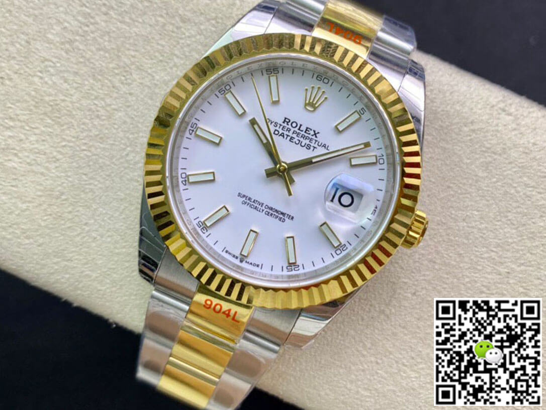 Replica R01ex Datejust M126333-0015 1:1 Best Edition EW Factory White Dial
