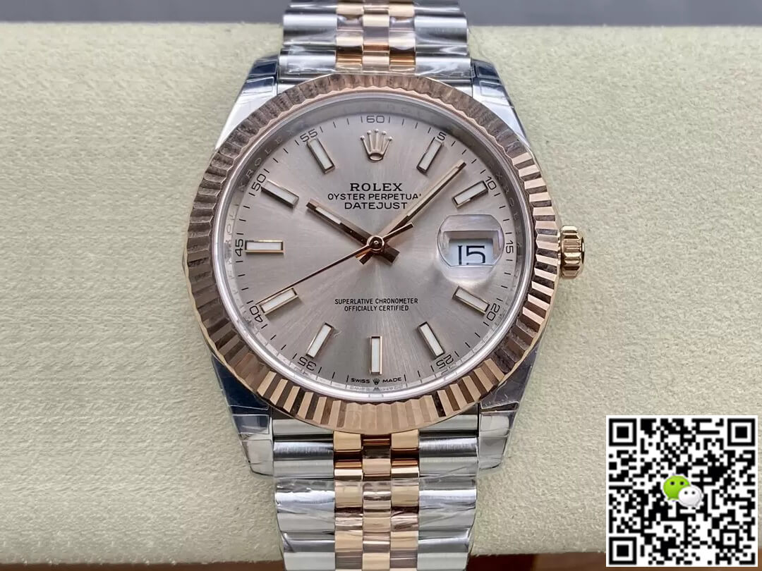 Replica R01ex Datejust M126331-0010 1:1 Best Edition VS Factory Rose Gold