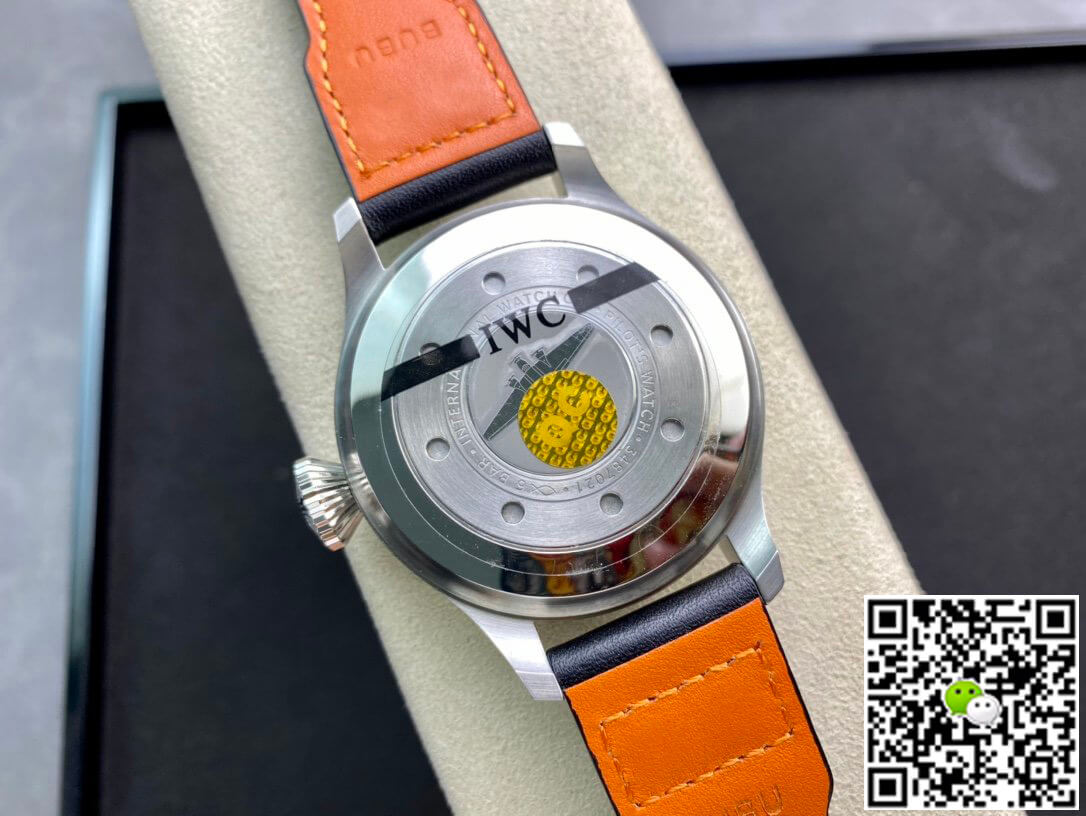 Replica IWC Pilot 46MM 1:1 Best Edition ZF Factory Stainless Steel Black Dial