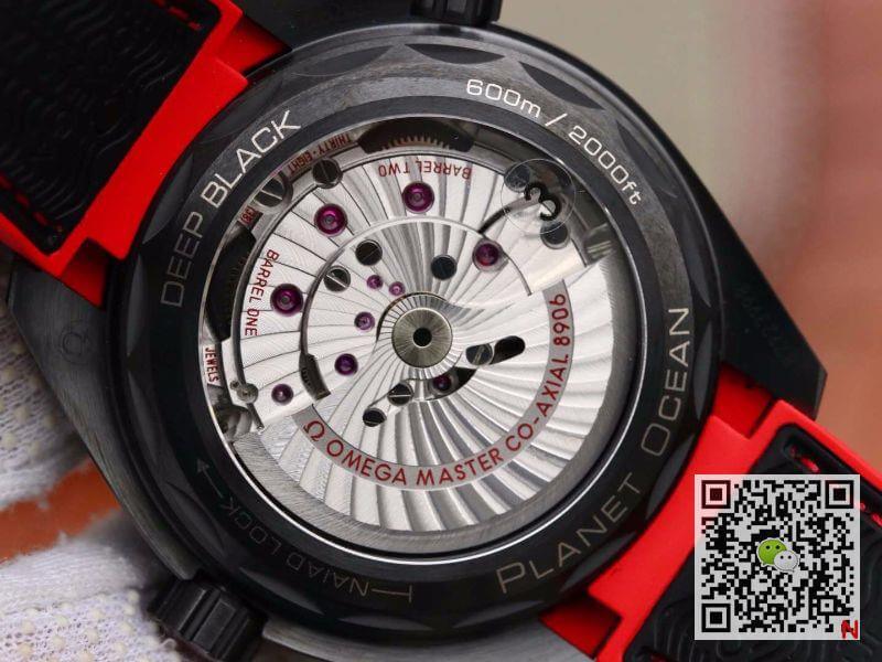 Replica 0me*ga Seamaster Planet Ocean 215.92.46.22.01.003 VS Factory 1:1 Best Edition Swiss ETA8906 Black Nylon Strap