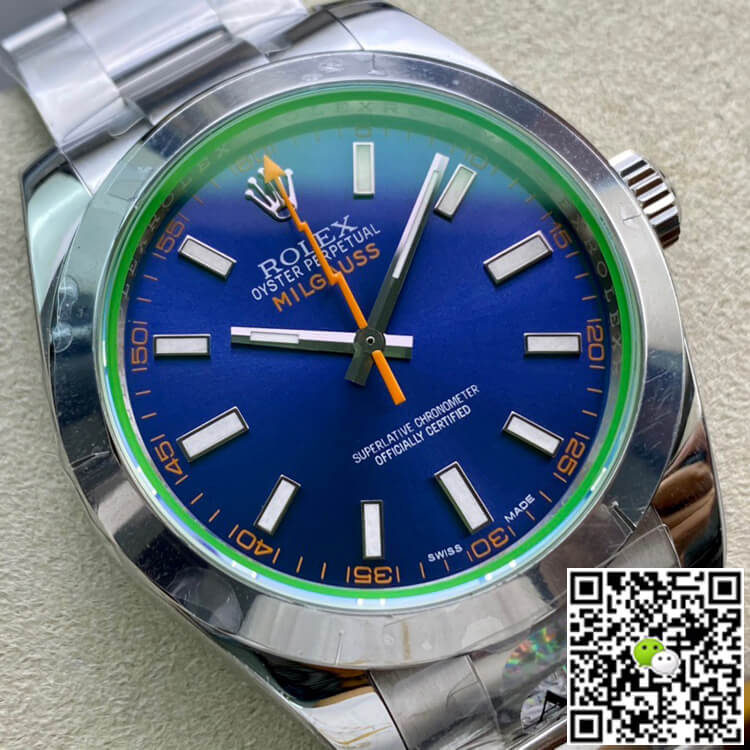 Replica R01ex Milgauss 116400GV AR Factory 1:1 Best Edition Swiss ETA3131
