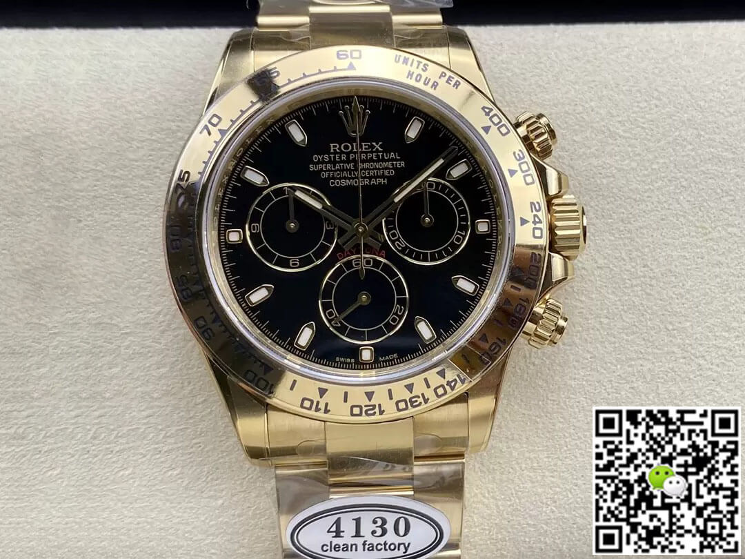 Replica R01ex Cosmograph Daytona M116508-0004 1:1 Best Edition Clean Factory Black Dial