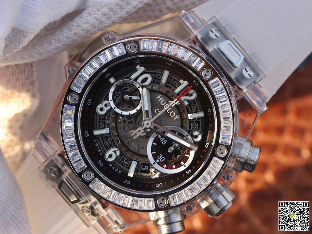 Replica Hublot Big Bang 411.JX.4802.RT 1:1 Best Edition White Rubber Strap