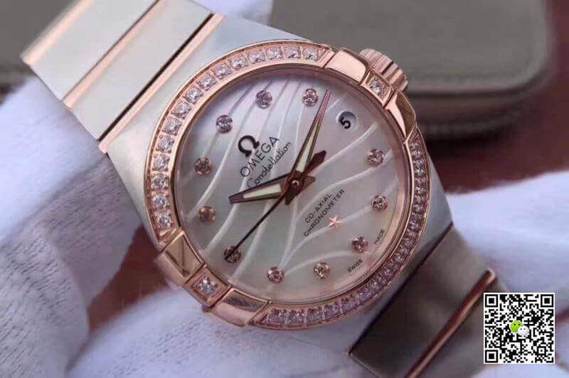 Replica 0me*ga Constellation Double Eagle Lady 3S Factory 27mm 1:1 Best Edition Swiss ETA8520