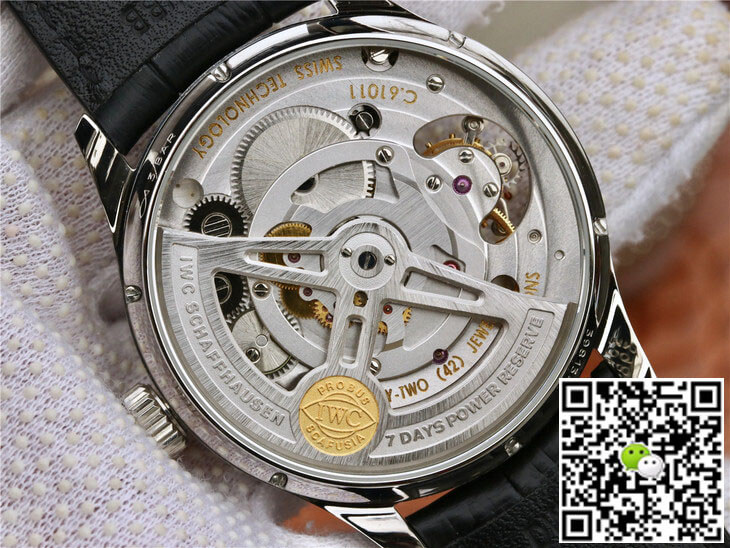Replica IWC Portuguese Tourbillon 1:1 Best Edition ZF Factory White Dial