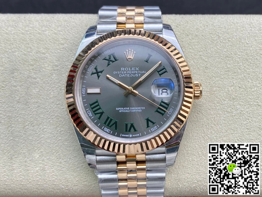 Replica R01ex Datejust M126331-0016 1:1 Best Edition EW Factory Green Dial